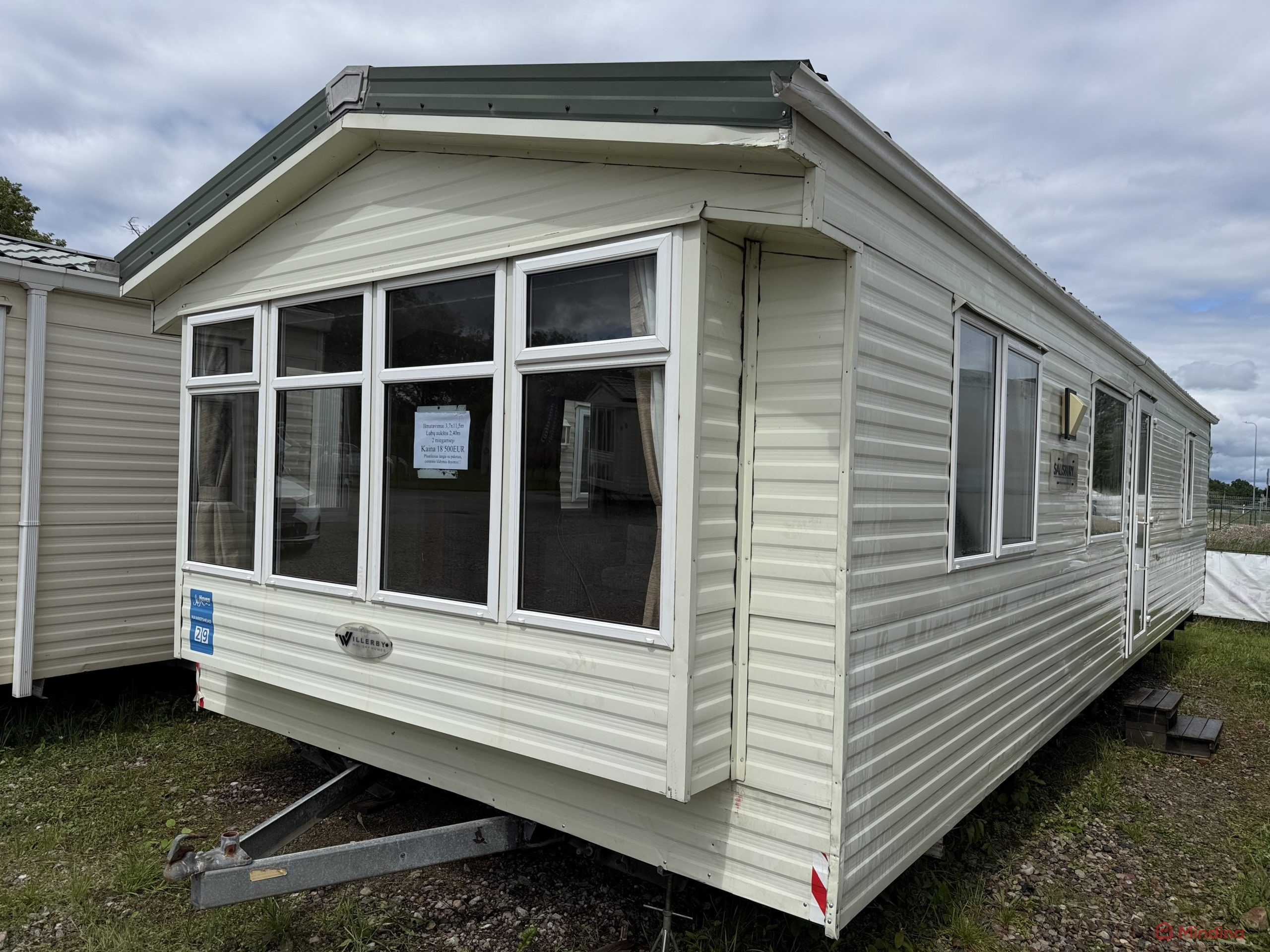 Willerby Salisbury 3,7×11,5 TIK 18500EUR!!!